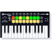 ★☆NOVATION LAUNCHKEY MINI　MK2 MIDIキーボード コンパクトミニ鍵盤仕様のコントローラ LaunchKey Mini MK2